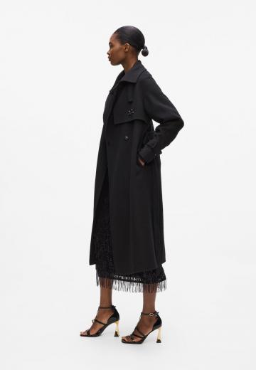 Шерстяное пальто