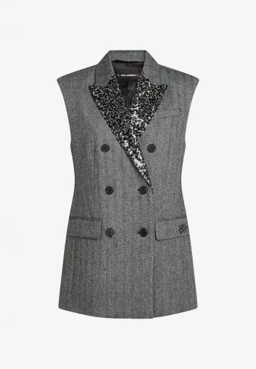 Джинсовая жилетка