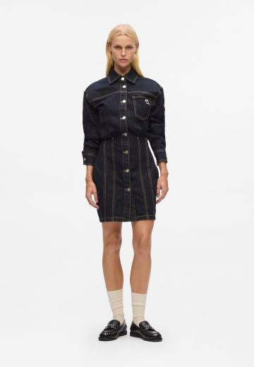 Джинсовое платье