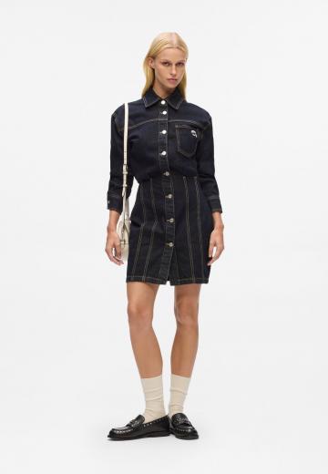 Джинсовое платье