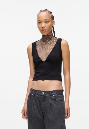 Блузка без рукавов