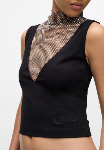 Блузка без рукавов