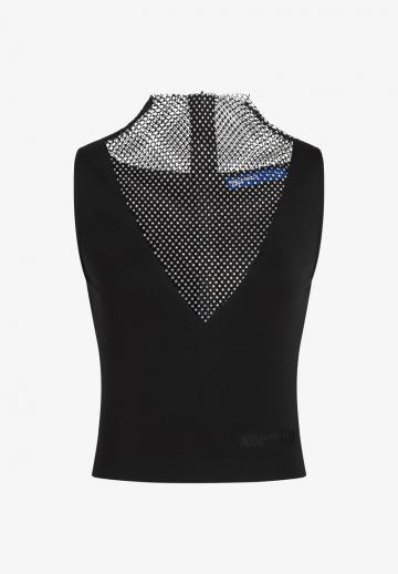 Блузка без рукавов