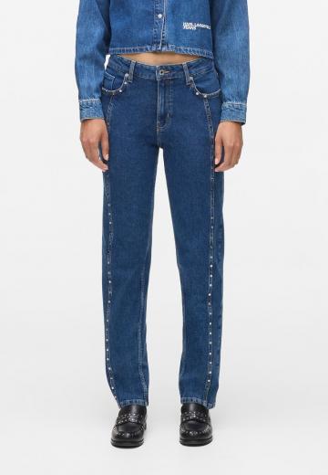 Прямые джинсы