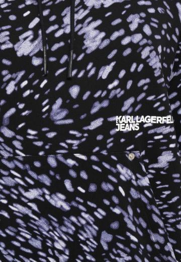 Пуловер с капюшоном