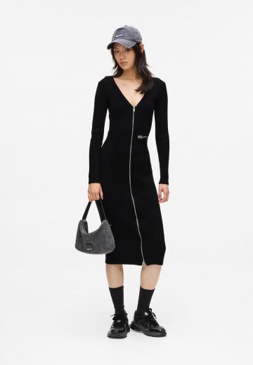 Вязаное платье