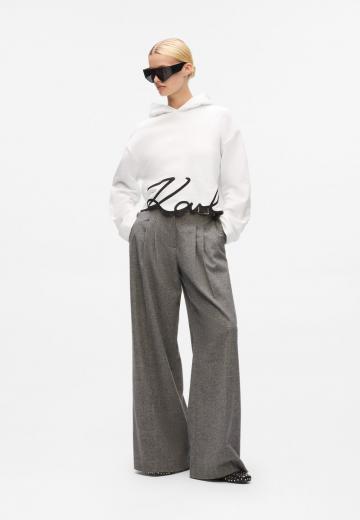 Пуловер с капюшоном