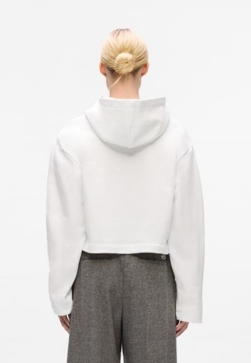 Пуловер с капюшоном