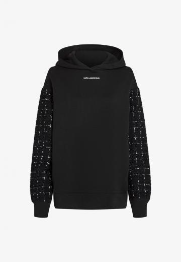 Пуловер с капюшоном