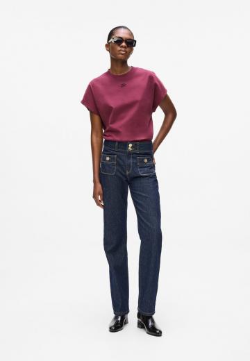 Прямые джинсы