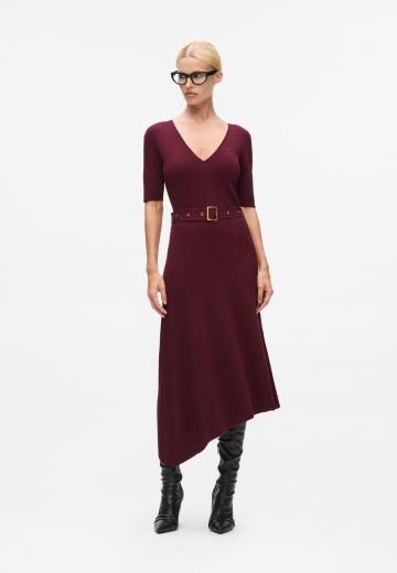 Вязаное платье