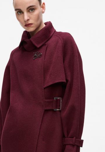 Шерстяное пальто