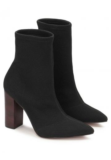 Полусапожки на высоком каблуке