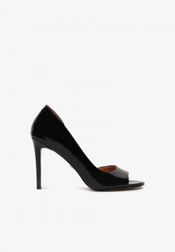 Туфли с открытым носом