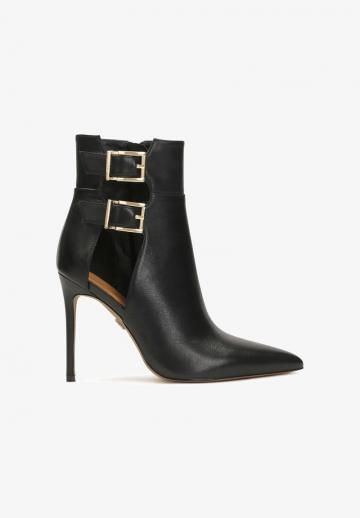 Полусапожки на высоком каблуке