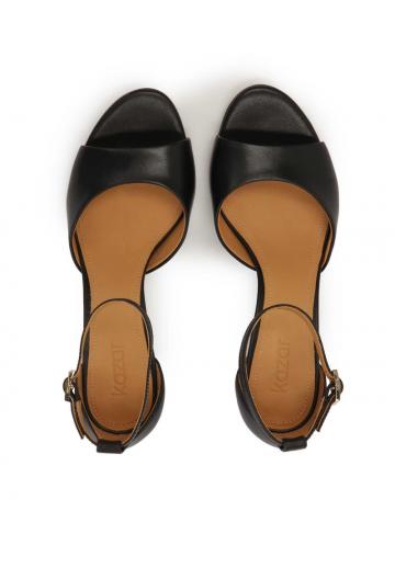 Туфли с открытым носом