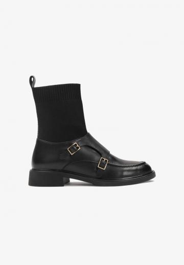 Полусапожки на высоком каблуке