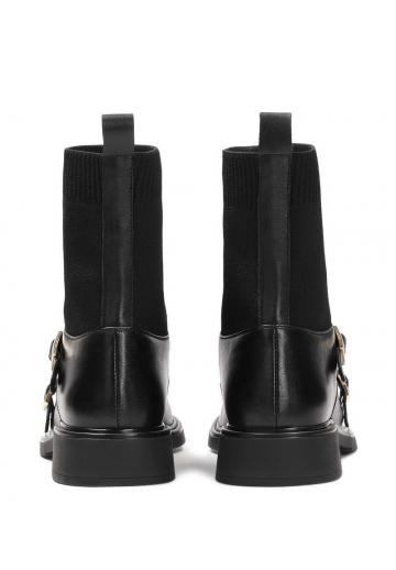 Полусапожки на высоком каблуке