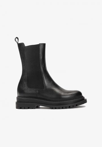 Полусапожки на высоком каблуке