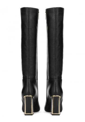 Полусапожки на высоком каблуке