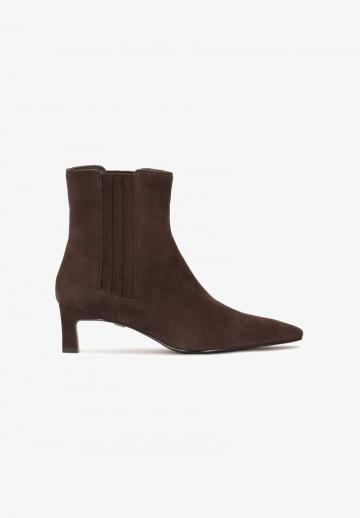 Полусапожки на высоком каблуке