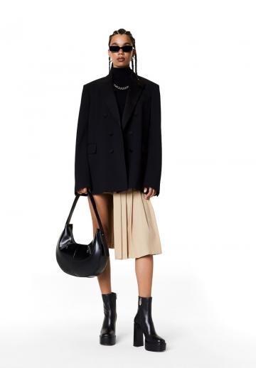 Полусапожки на высоком каблуке