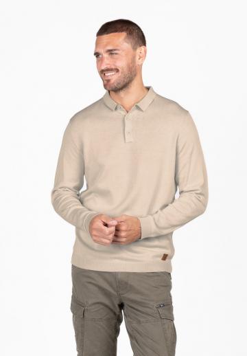 Поло с длинным рукавом