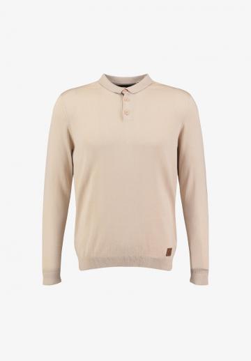 Поло с длинным рукавом