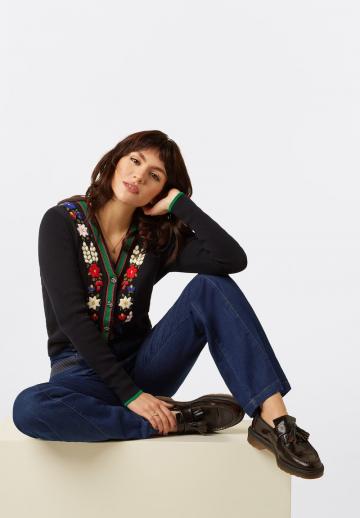 Вязаная кофта