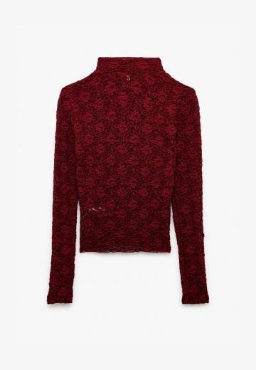 Кружевная блузка