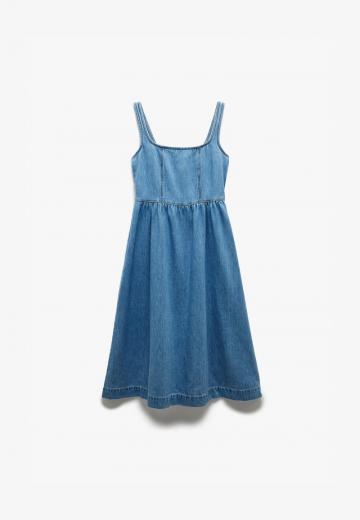 Джинсовое платье