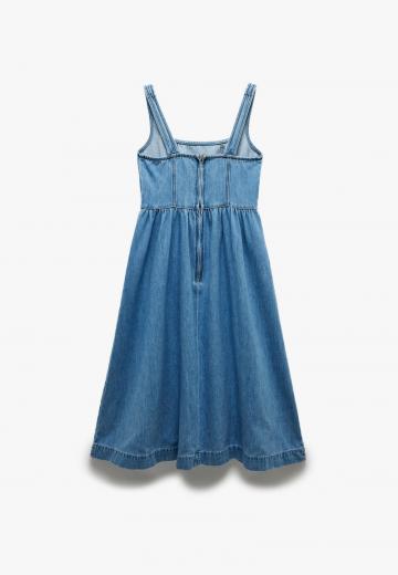 Джинсовое платье