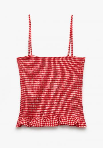 Топ на бретельках