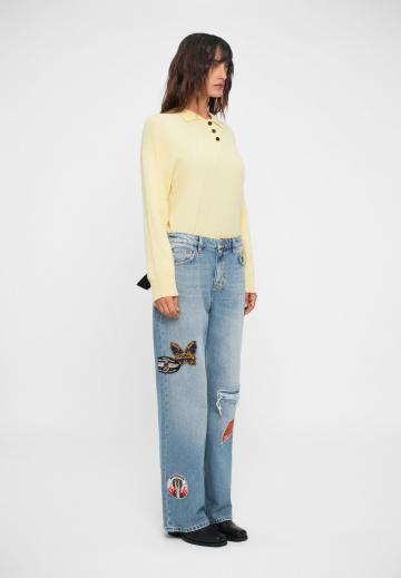 Свободные джинсы