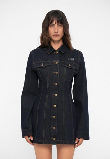 Джинсовое платье