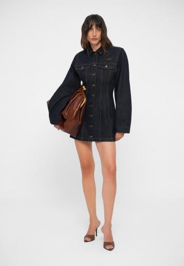 Джинсовое платье