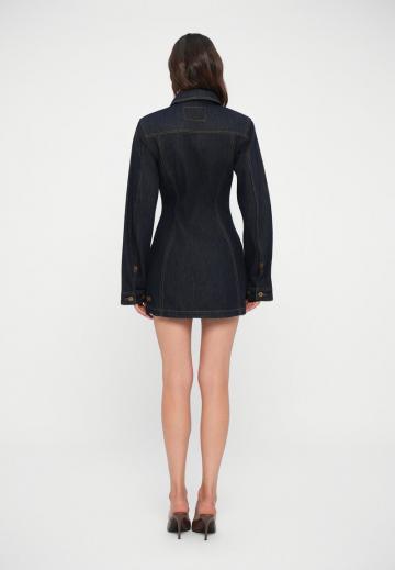 Джинсовое платье