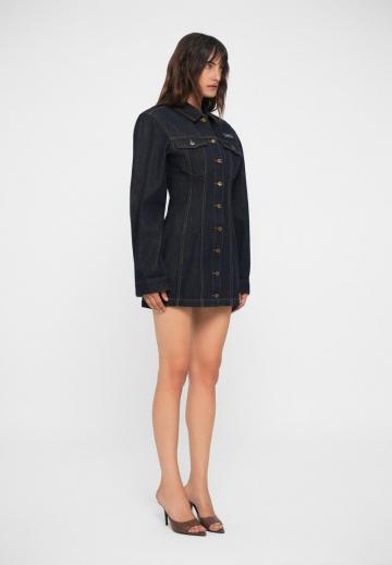 Джинсовое платье