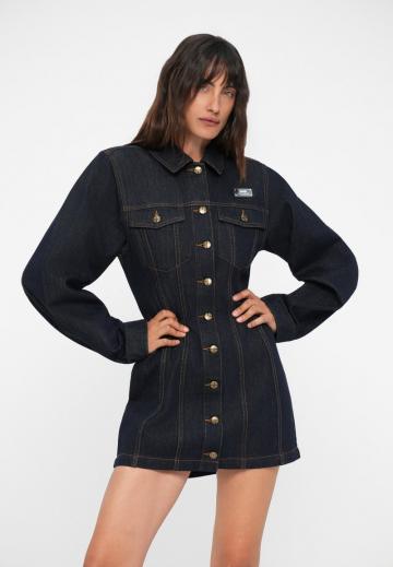 Джинсовое платье