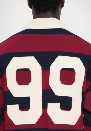 Поло с длинным рукавом