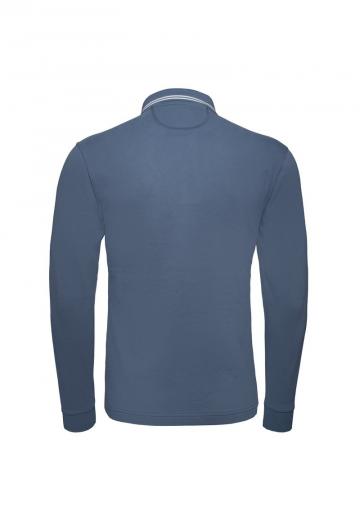 Поло с длинным рукавом