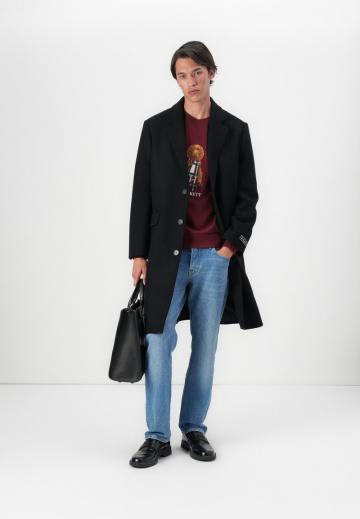 Шерстяное пальто