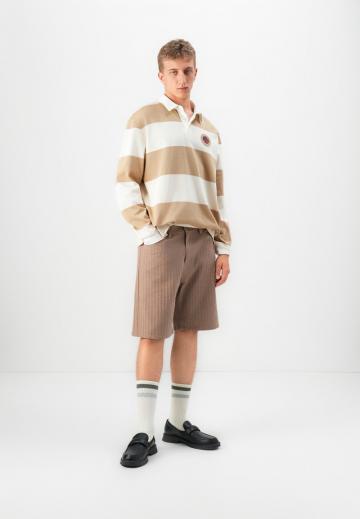 Поло с длинным рукавом