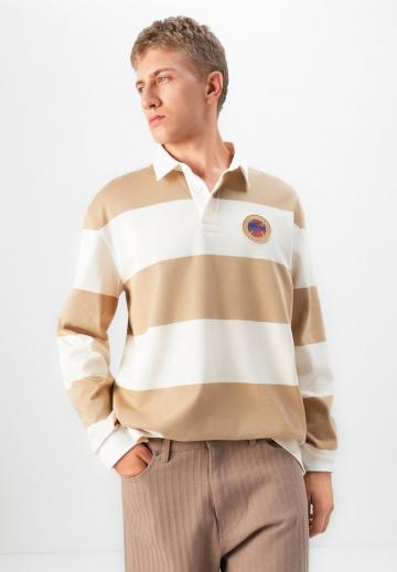 Поло с длинным рукавом