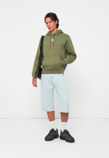 Пуловер с капюшоном