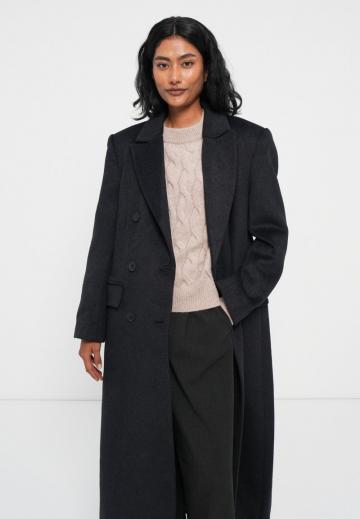 Шерстяное пальто