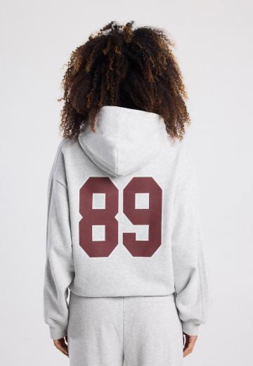 Пуловер с капюшоном