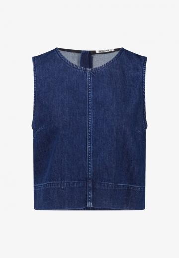 Джинсовая жилетка