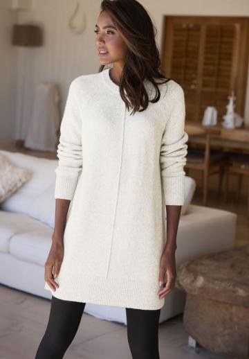 Длинный пуловер