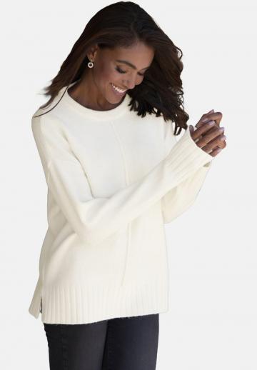 Длинный пуловер